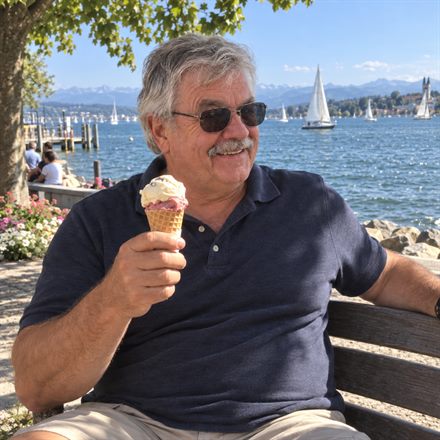 Michael wird 60: Am Bodensee