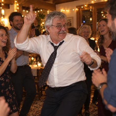 Michael wird 60: Tanzbär